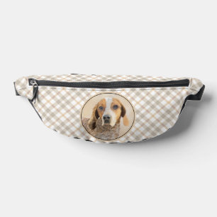 American Anglais Conhound Redtick Peinture Chien