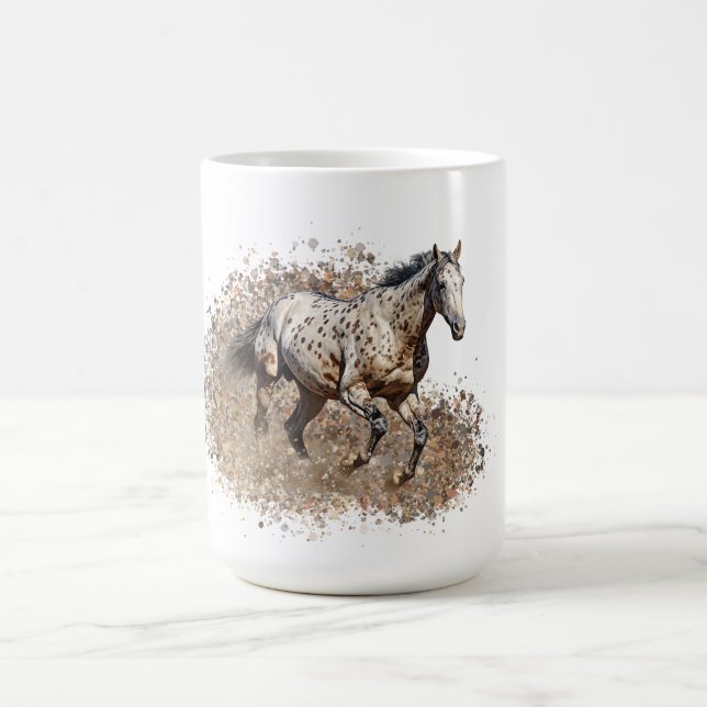 American Appaloosa Horse Coffee Mug (Centre)