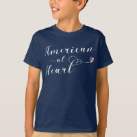 American At Heart T-Shirt, USA