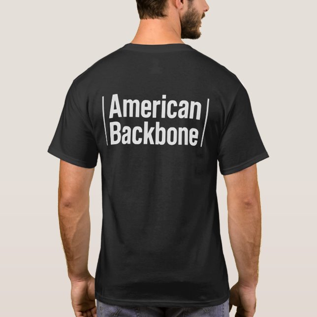 American Backbone T-Shirt (Rückseite)