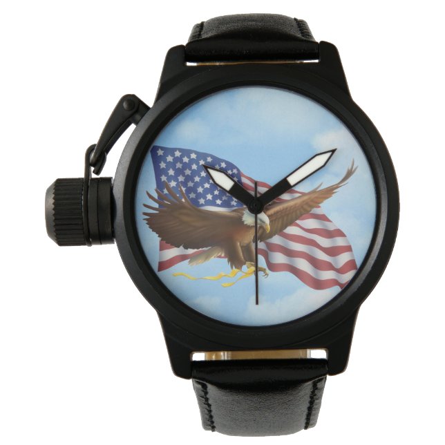 American Bald Eagle Armbanduhr (Vorderseite)