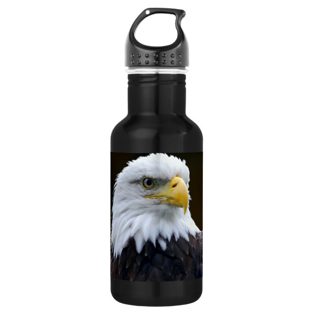 American Bald Eagle Edelstahlflasche (Vorderseite)