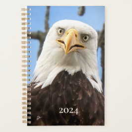 American Bald Eagle Face Funny Fine Art Planer