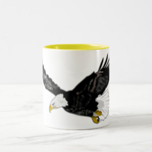 American Bald Eagle Flying Coffee Mug