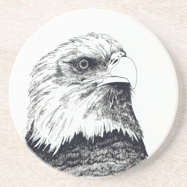 American Bald Eagle Getränkeuntersetzer (Vorne)