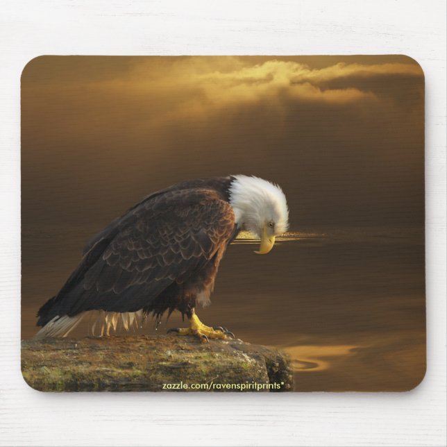 AMERICAN BALD EAGLE Mousepad Serie (Vorne)