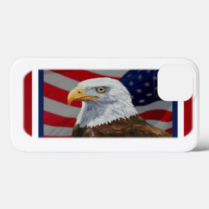 American Bald Eagle und Flag Case-Mate iPhone Hülle
