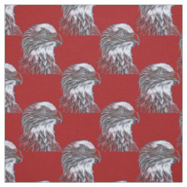 American Bald Eagle USA Red Stoff
