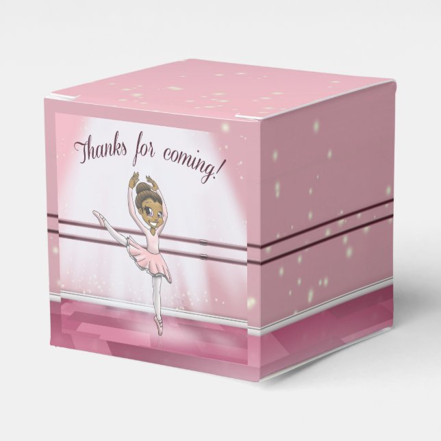 American Ballerina Birthday Geschenkschachtel (Vorderseite)