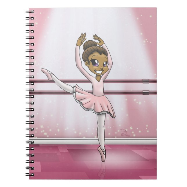 American Ballerina Notizblock (Vorderseite)