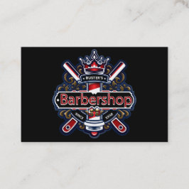 American Barber Personalize Visitenkarte