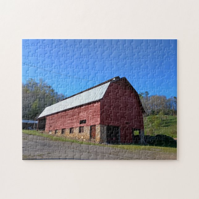 American Barn in Red (Horizontal)