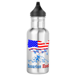American Bavarian Roots Edelstahlflasche