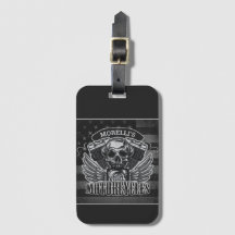 American Biker ADD NAME Skull V-Twin Motorräder