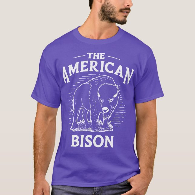 American Bison 2 T-Shirt (Vorderseite)