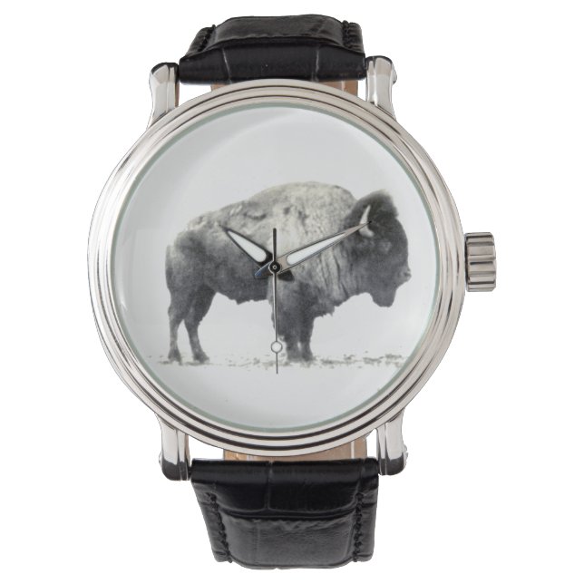 American Bison Armbanduhr (Vorderseite)