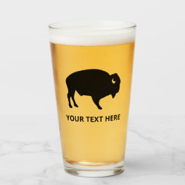 American Bison Buffalo Beer Glass Tumblr Glas