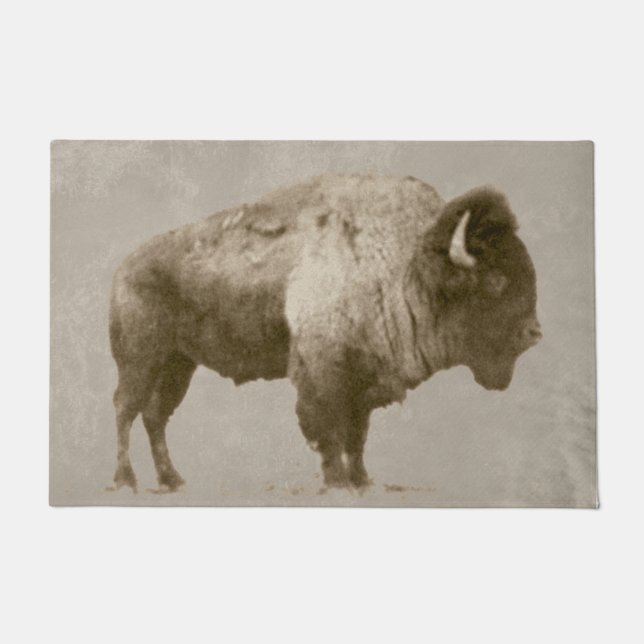 American Bison. Fußmatte (Vorderseite)