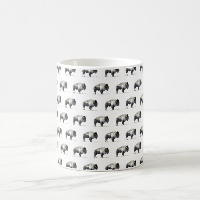American Bison Kaffeetasse (Mittel)
