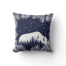 American Bison White Navy Star Galaxy Fern Jagen