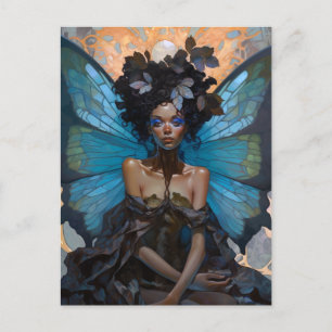 American Black Faiasy Fantasy Art Postkarte