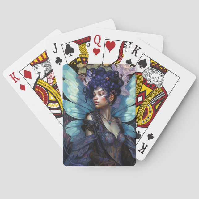 American Black Faiasy Fantasy Art Spielkarten (Rückseite)