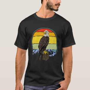American Blad Eagle Vintag Bird Wildlife T-Shirt