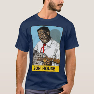 American Blues Son Musician House  T-Shirt
