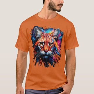 American Bobcat Rainbow T-Shirt