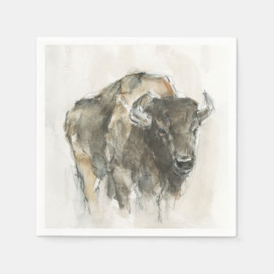American Buffalo I Serviette