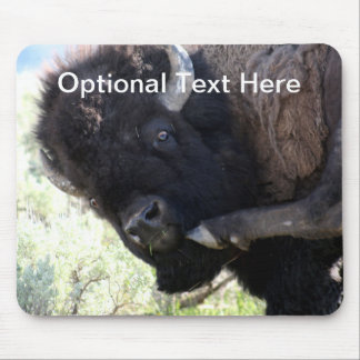 American Buffalo im Yellowstone Nationalpark Mousepad