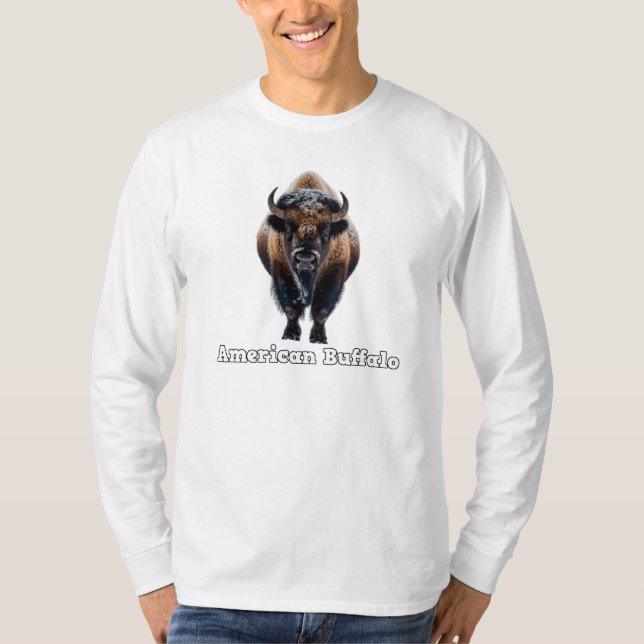 American Buffalo Long T - Shirt (Vorderseite)