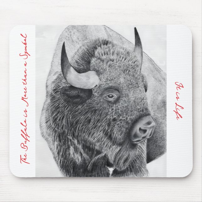 American Buffalo Mousepad (Vorne)