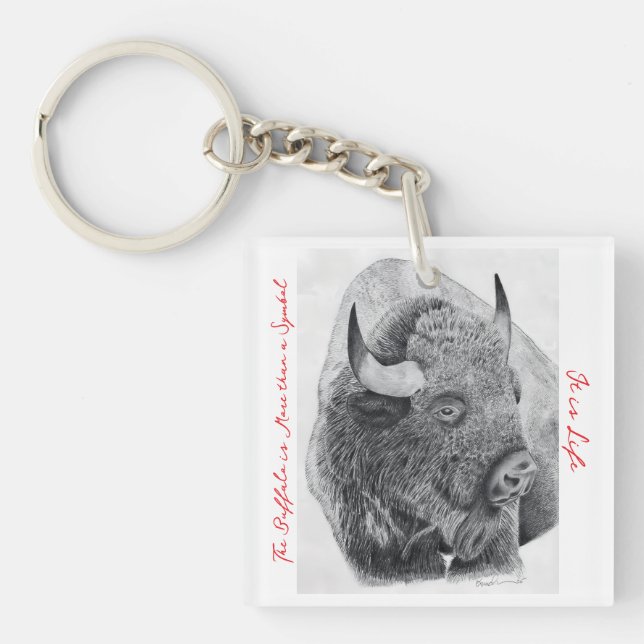 American Buffalo Schlüsselanhänger (Vorderseite)