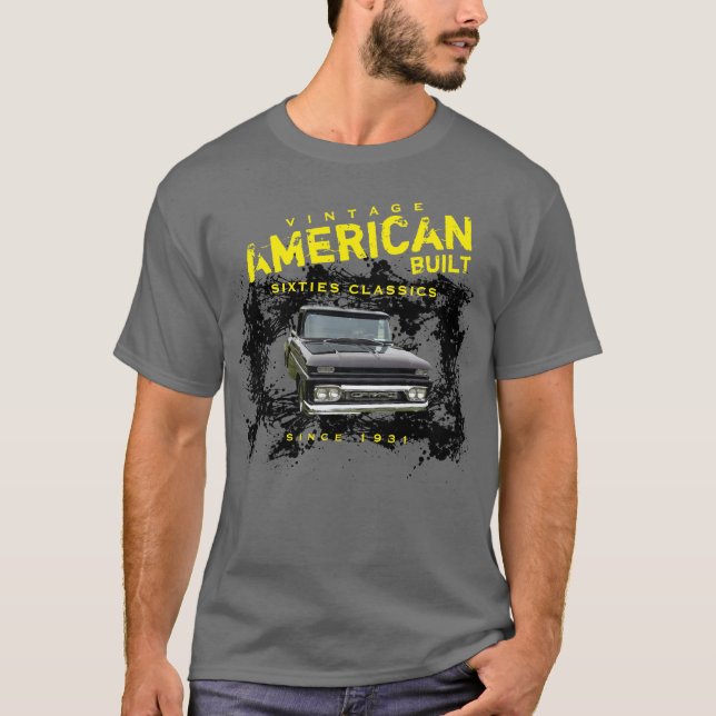 American Builds Sixties Classics Alle Namen und Da T-Shirt (Vorderseite)