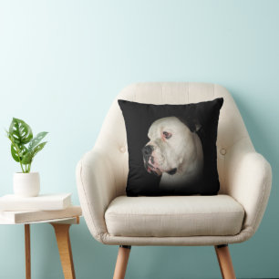 American Bull Dog Portrait Kissen