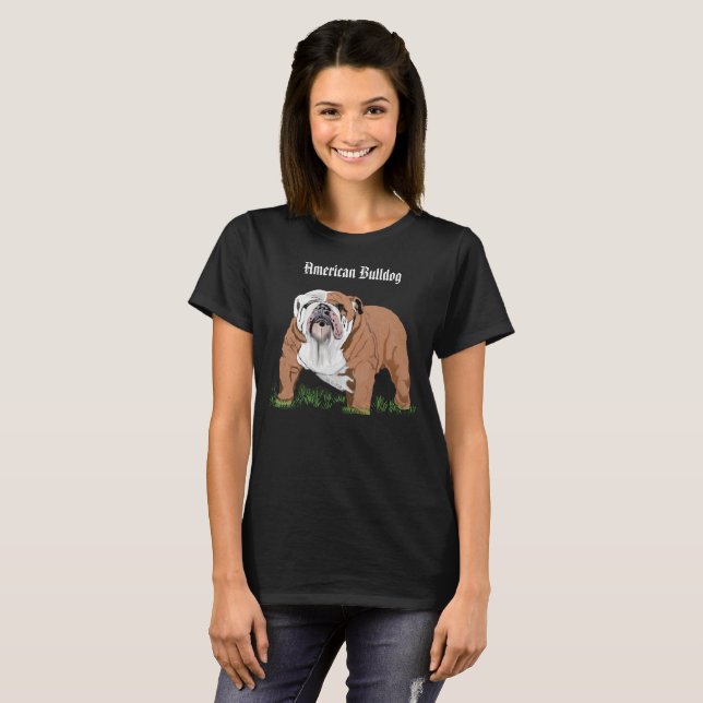 American Bulldog T-Shirt (Vorne ganz)