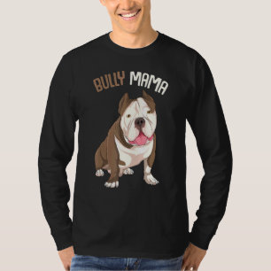 American Bully Mama Dog Mama Women T-Shirt