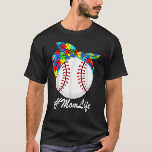 American Bully Mama Messy Bun Hair Glasses Bully M T-Shirt