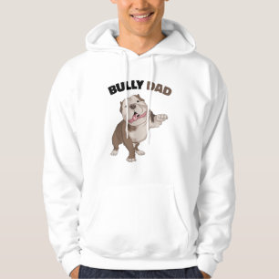 American Bully Vater Dog Eigentümer Vater Funny Me Hoodie