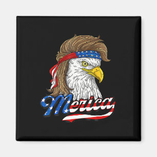 American Byld Eagle USA Flag 4. Juli Adler USA Magnet