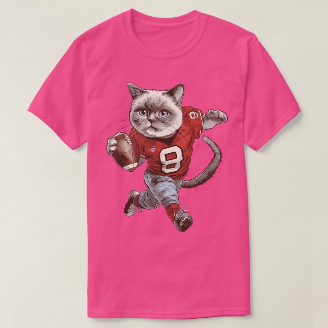 American Cat Player T-Shirt (Design vorne)