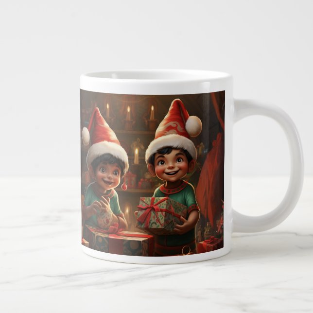 American Christmas Elf Specialty Tasse (Rechts)