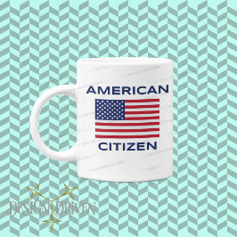 American Citizen Bold USA Flag Classic Tasse