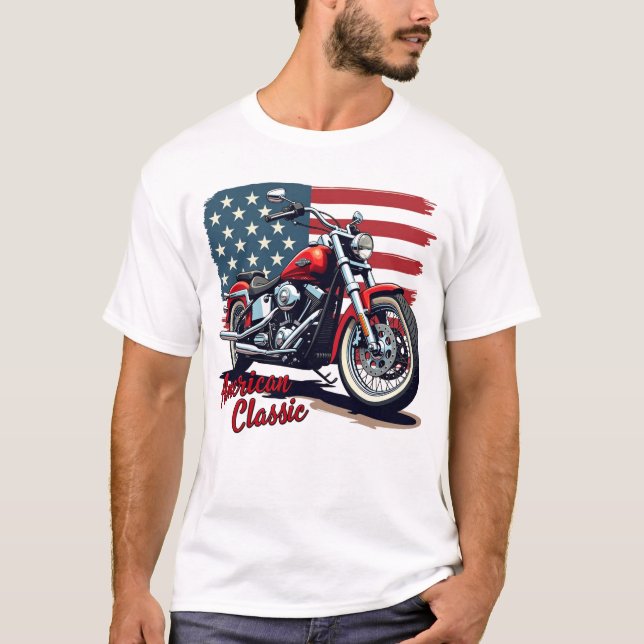 American Classic Chopper T - Shirt for Men (Vorderseite)