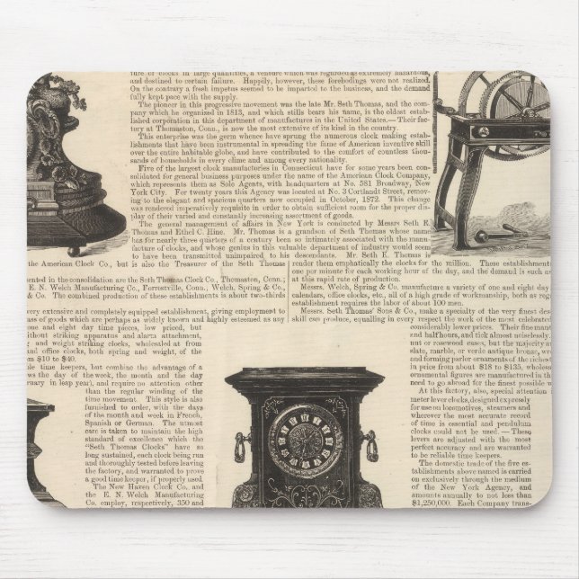 American Clock Company Mousepad (Vorne)