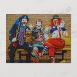 American Clown Museum & School Lake Placid Florida Postkarte