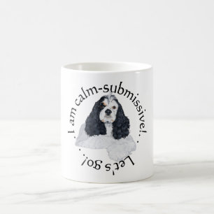 American Cocker Spaniel Calm Submissive Kaffeetasse