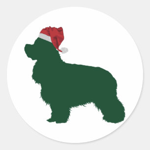 American Cocker Spaniel Runder Aufkleber