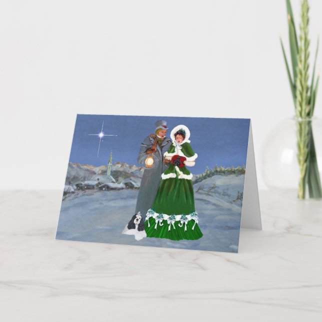 American Cocker Spaniel Weihnachten (Vorderseite)